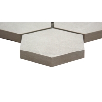 STERLINA II - 2X2/12X12, SILVER, MATTE